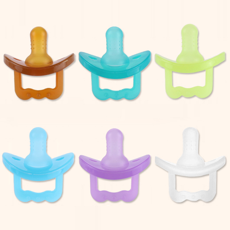 কিডস প্যাসিফায়ার নরম সিলিকন প্রশান্তিদায়ক